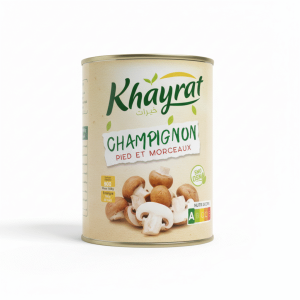 Champignons Coupés 800g